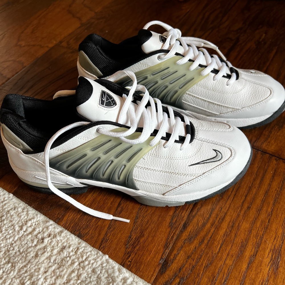 Nike Golf Black and White Athletic Sneakers